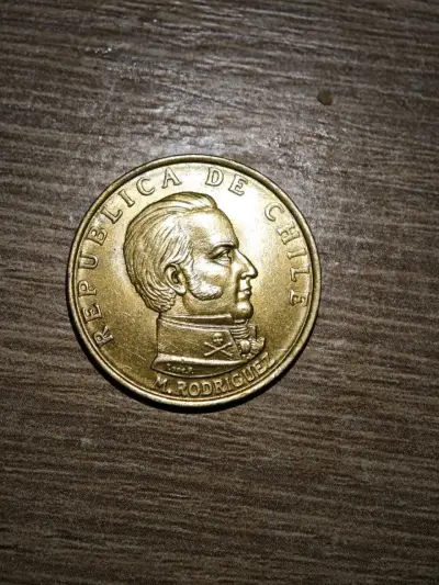 Moneda chilena de 50 centesimos de 1971 - miniatura 1
