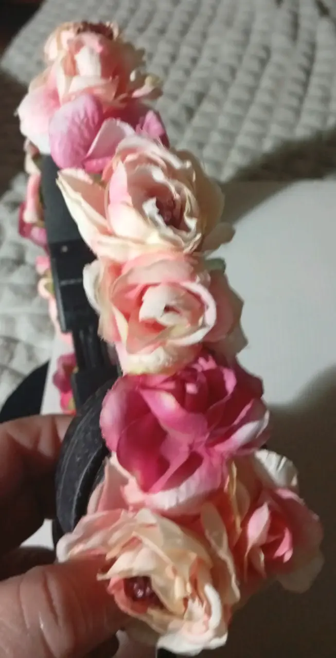 Audífonos con Flores Decorativas Rose Rockers - 2
