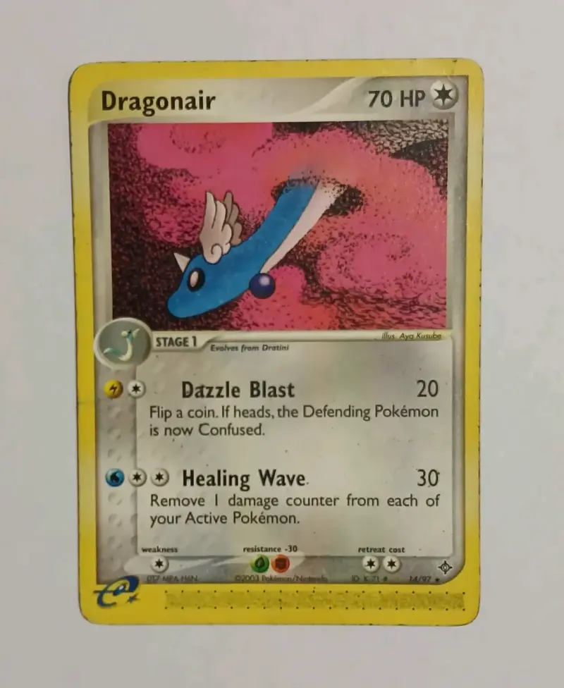 Carta Pokémon Dragonair 70 HP en funda protectora - 3