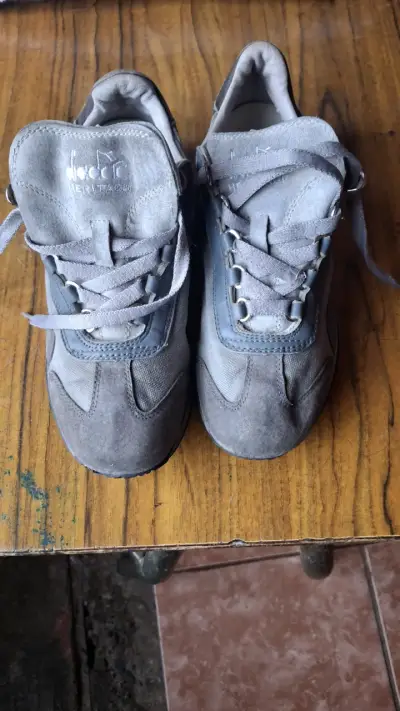 Zapatillas deportivas grises Diadora Heritage - miniatura 1