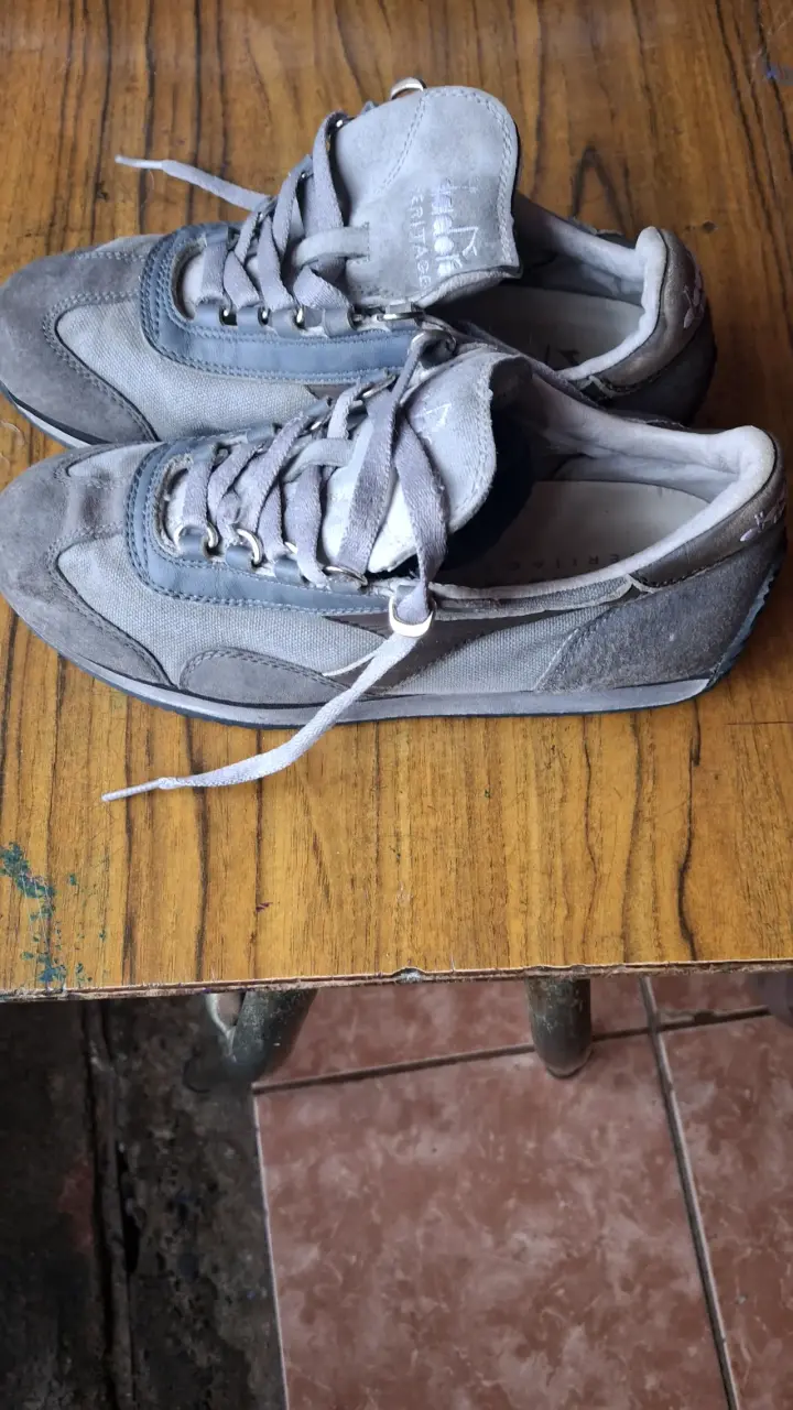 Zapatillas deportivas grises Diadora Heritage - 3