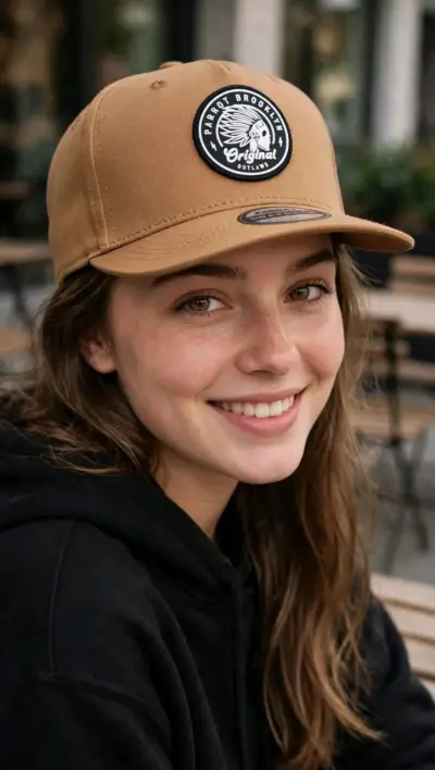 Gorra Parrot Brooklyn Original color camel - miniatura 1