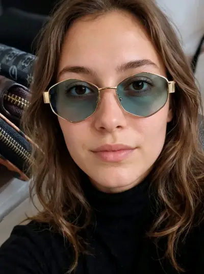 Lentes de sol estilo moderno unisex - miniatura 2