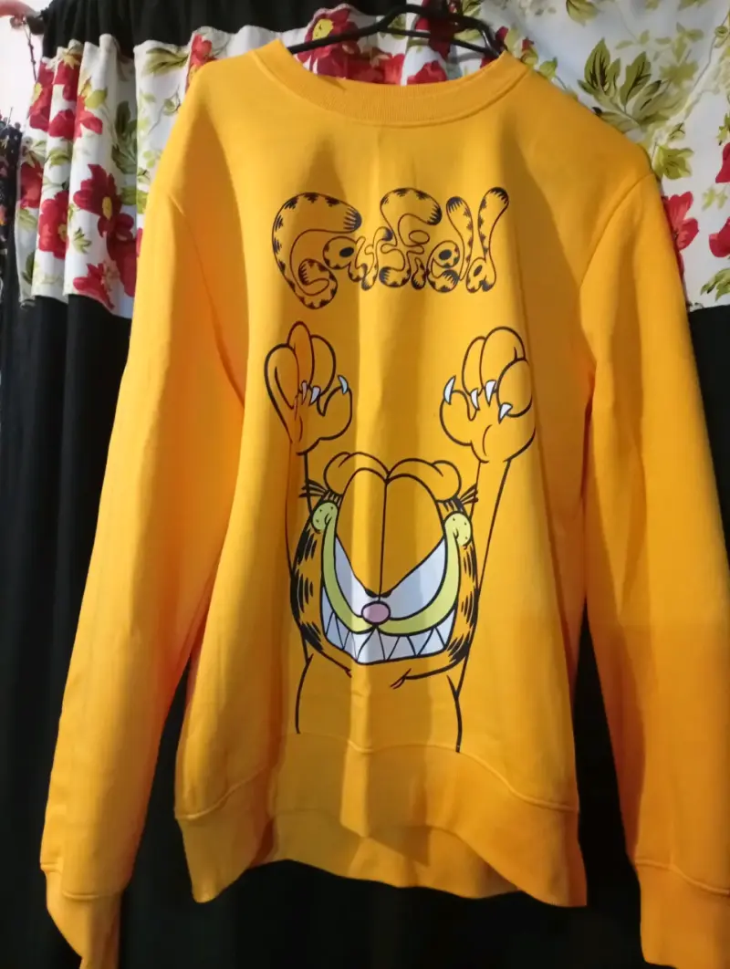 Polerón amarillo Garfield para adultos - 2