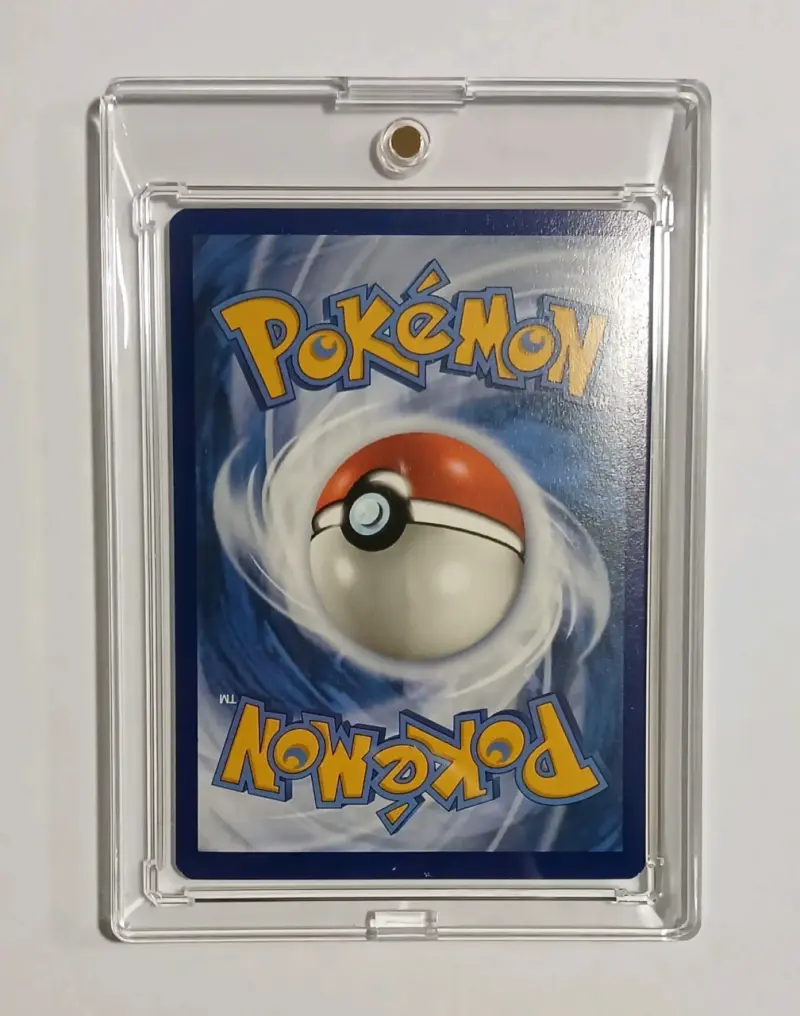 Carta Pokémon Wyrdeer holográfica en estuche - 2