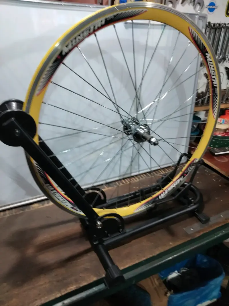 Rueda de bicicleta trasera Aro 26 - 4
