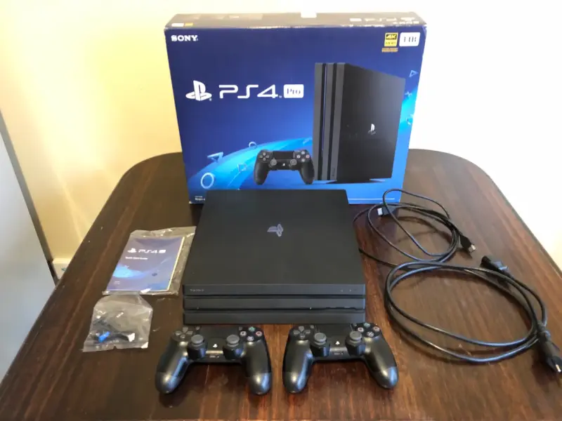 Consola Sony PS4 Pro 1TB con dos controles