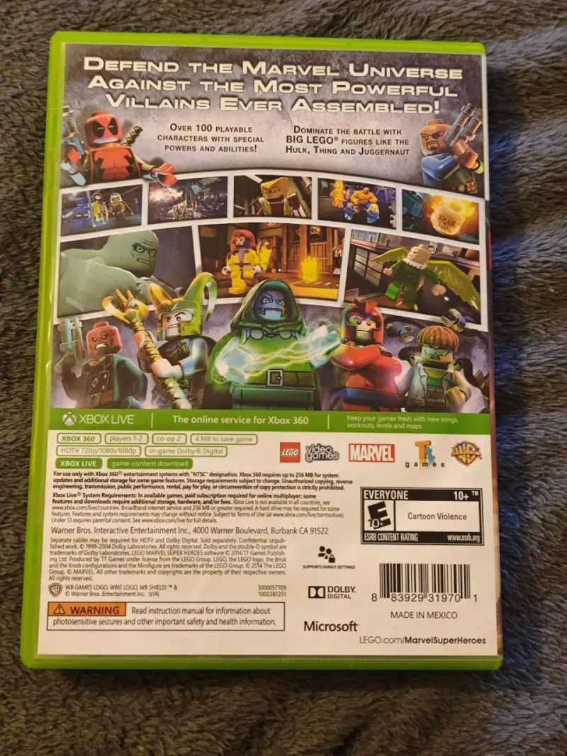 Juego LEGO Marvel Super Heroes para Xbox 360 - 2