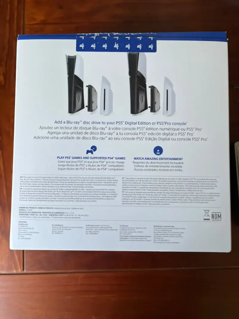 Unidad de Disco Blu-ray para PS5 Sony - 2