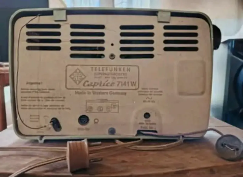 Radio vintage Telefunken Caprice 7 AM/FM - 2