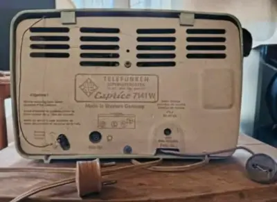 Radio vintage Telefunken Caprice 7 AM/FM - miniatura 2