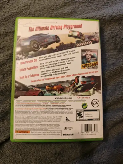 Juego Xbox 360 Burnout Paradise en buen estado - miniatura 2