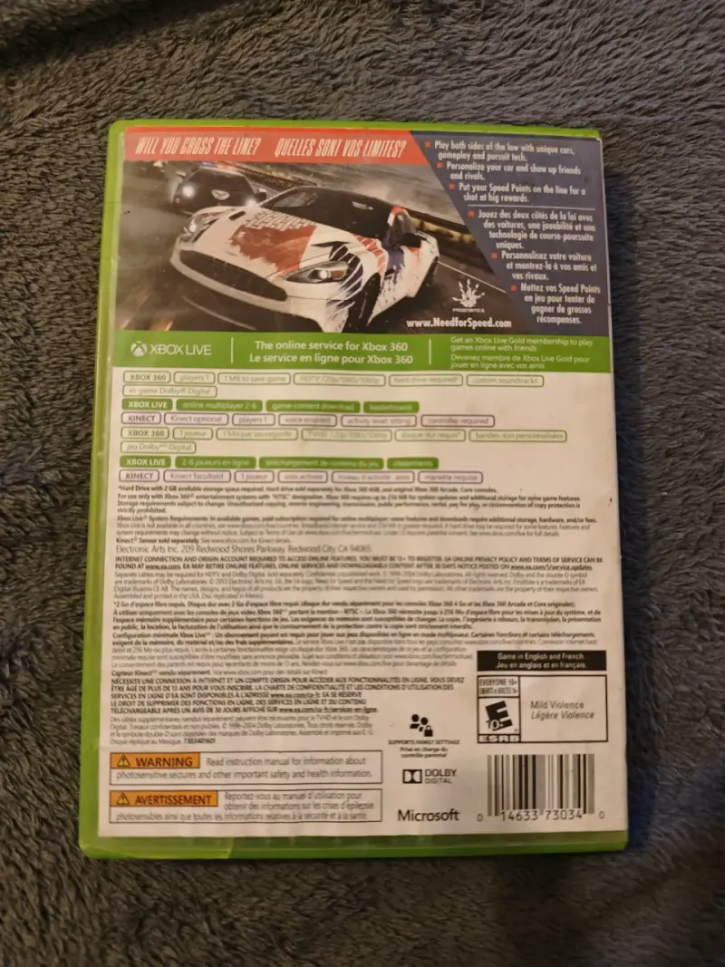 Juego Xbox 360 Need for Speed Rivals - 2