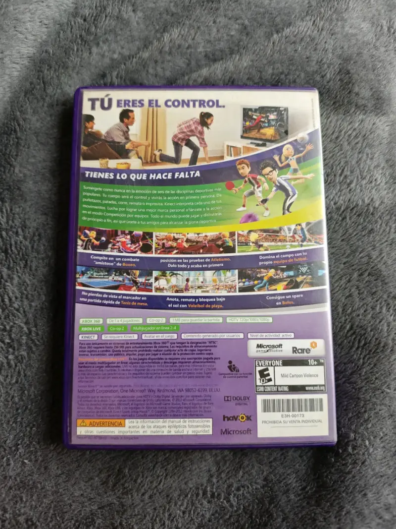 Juego Kinect Sports para Xbox 360 en español - 2