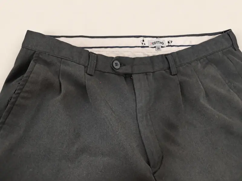 Pantalones anchos de hombre color gris - 3