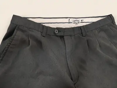 Pantalones anchos de hombre color gris - miniatura 3