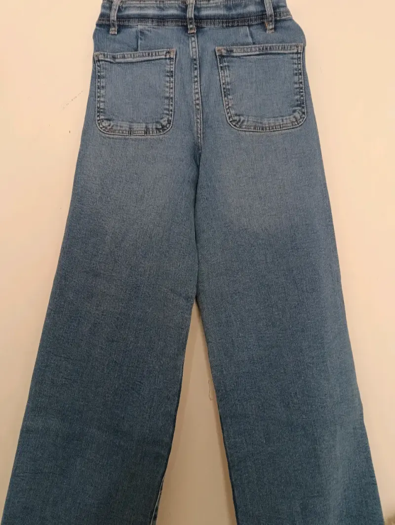 Jeans Zara wide leg  para niña talla 11-12 - 2