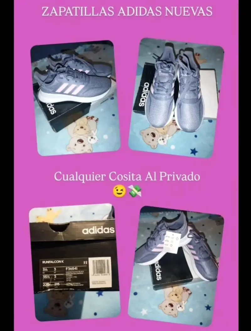 Zapatillas Adidas Runfalcon Nuevas Talla 37