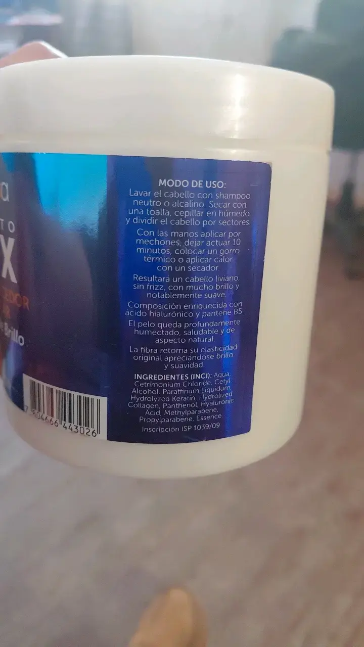 Rejuvenecedor Capilar BTX Baño de Brillo 550g - 2