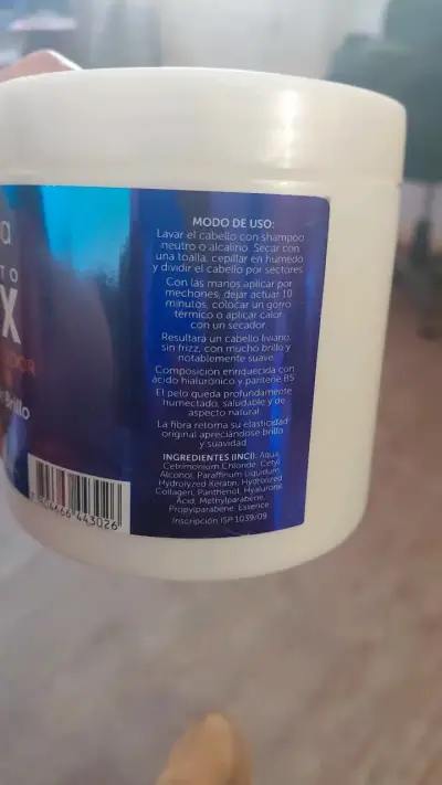Rejuvenecedor Capilar BTX Baño de Brillo 550g - miniatura 2