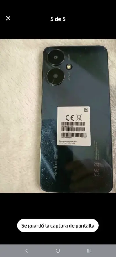 Smartphone Xiaomi Redmi 13C con Cargador - miniatura 1
