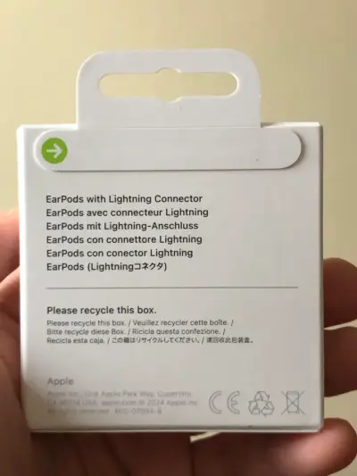 Apple EarPods con Conector Lightning - miniatura 2