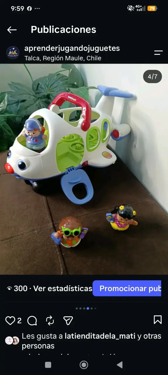 Avión de juguete con figuras incluidas - 3