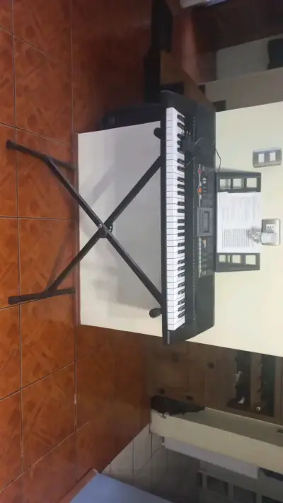 Teclado electrónico con soporte ajustable marca RK - miniatura 1