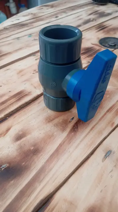 Válvula de bola PVC Duke 1 1/4 pulgadas - miniatura 4