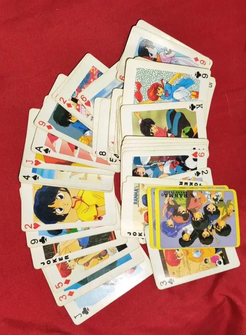 Baraja de cartas Ranma 1/2 coleccionable - 1