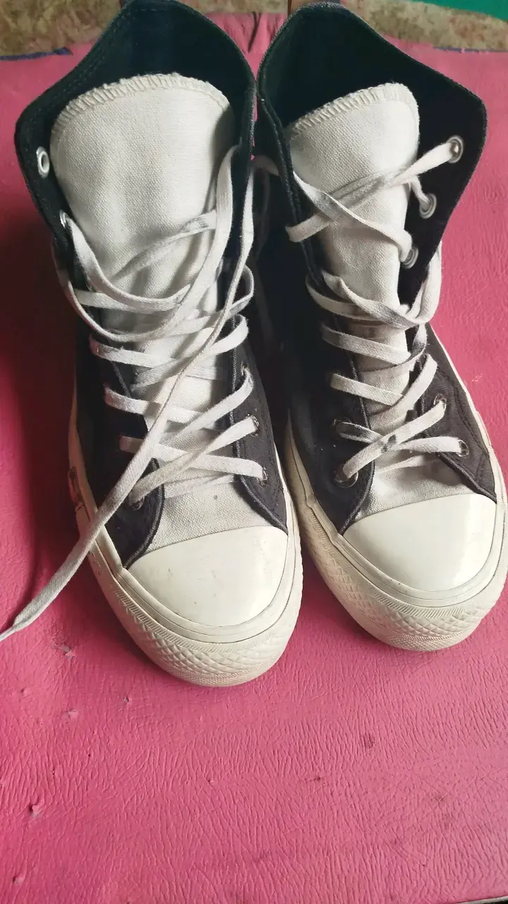 Zapatillas Converse All Star negras de lona - 1