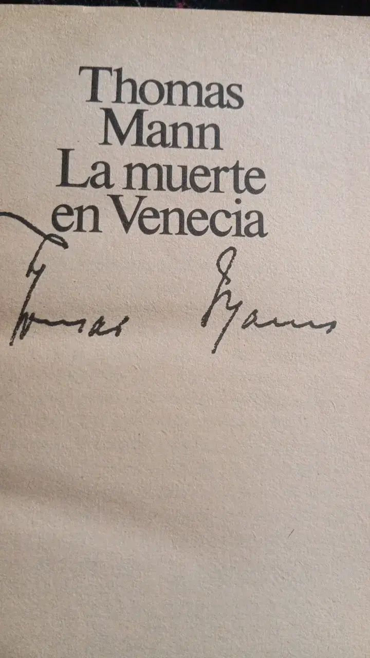 Libro 'La muerte en Venecia' de Thomas Mann - 3