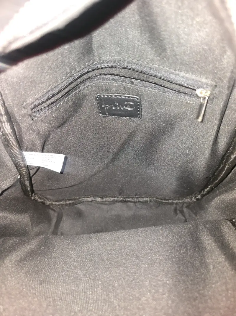 Mochila negra Prive Roma - 2