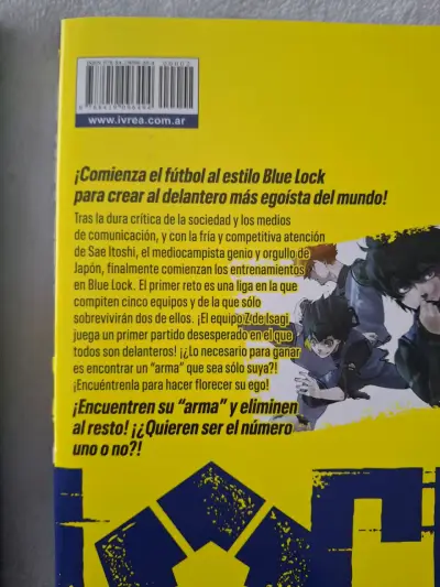 Mangas Blue Lock Tomos 1 y 2 - miniatura 3