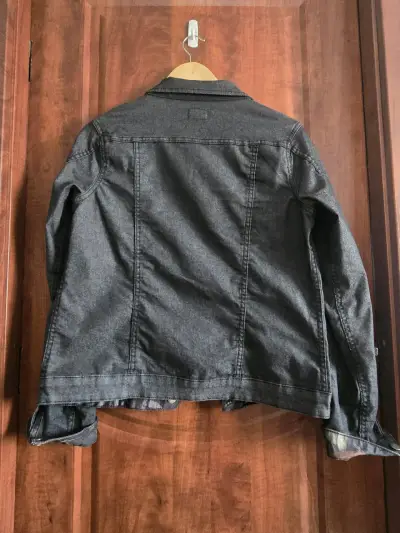 Chaqueta de mezclilla negra - miniatura 3
