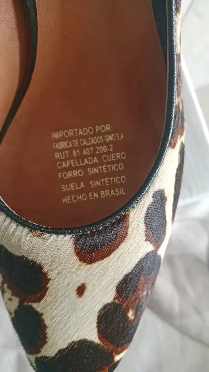 Zapatos de tacón animal print Luz Da Lua - 2