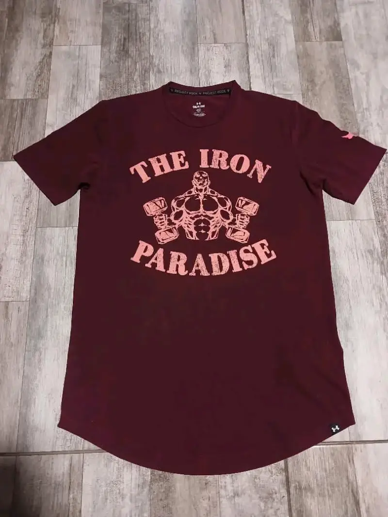 Polera Under Armour Project Rock Iron Paradise - 2