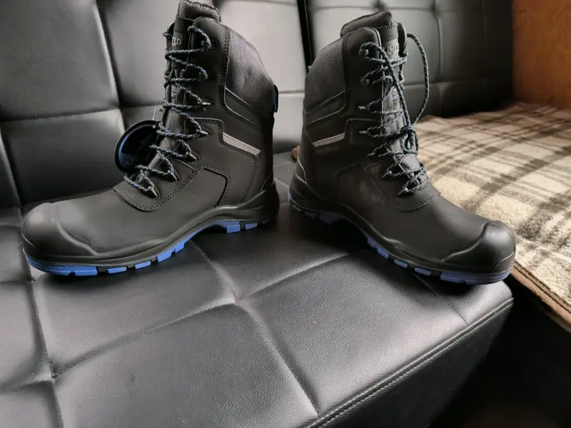Zapatos de seguridad marrón y negro - 3