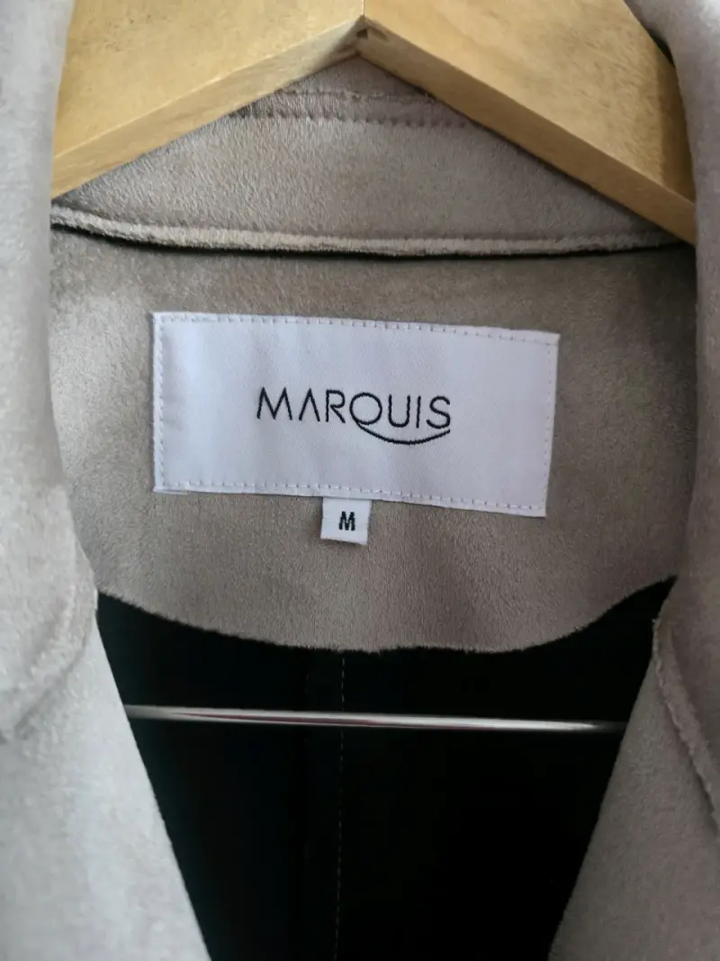 Chaqueta beige con cierre - 2