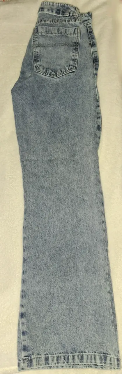 Jeans de mezclilla azul claro para mujer talla 32 - 2