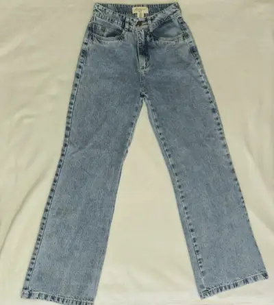 Jeans de mezclilla azul claro para mujer talla 32 - miniatura 3