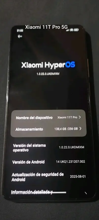 Xiaomi 11T Pro 5G con 256GB de almacenamiento - miniatura 3