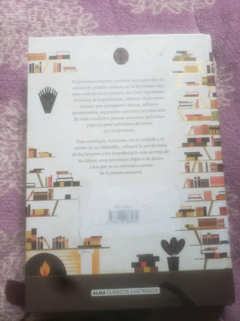 Libro Relatos para Amantes de los Libros - 3