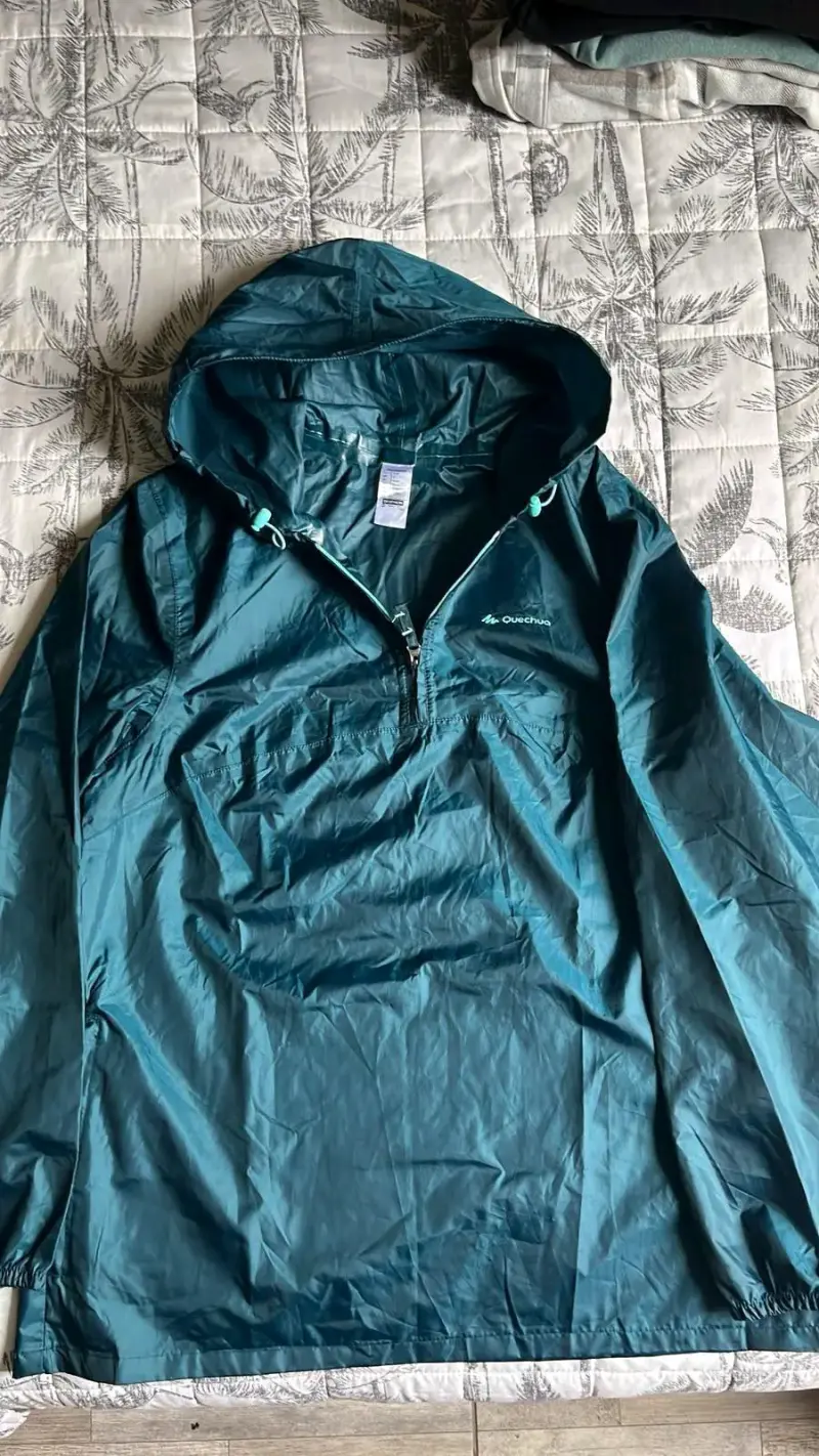 Chaqueta de senderismo mujer Quechua turquesa - 3