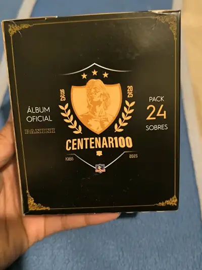 Pack de 24 sobres Panini colo colo Centenario - miniatura 1