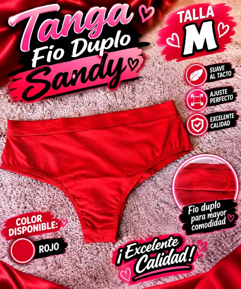 Tanga Fio Duplo Brasileña Fashion en Oferta - 2