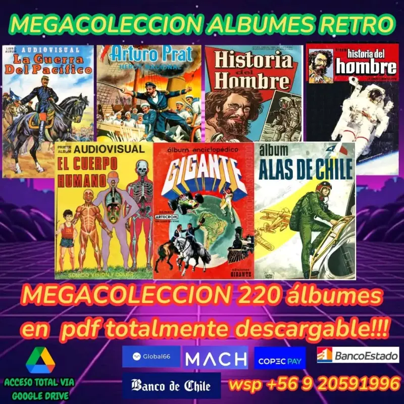 Colección de Álbumes Retro en PDF - 2