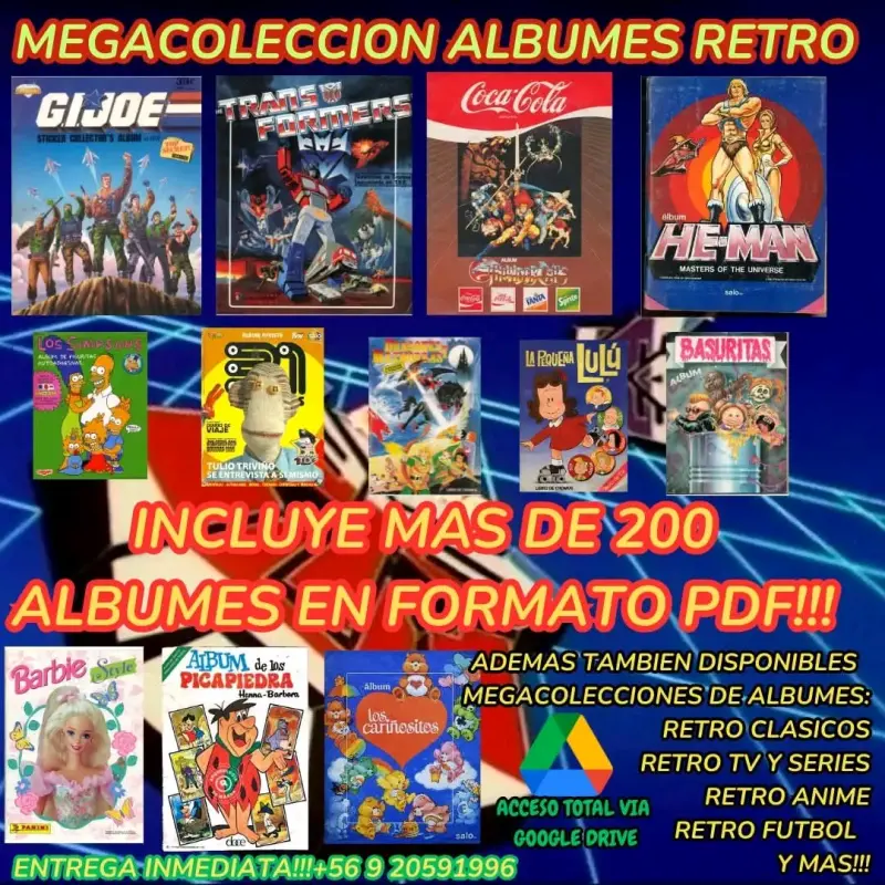 Colección de Álbumes Retro en PDF - 3