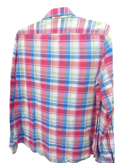 Camisa talla L a cuadros Ralph Lauren de algodón - miniatura 2