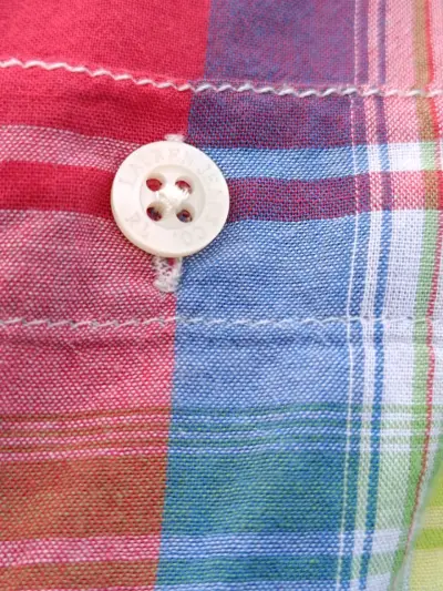 Camisa talla L a cuadros Ralph Lauren de algodón - miniatura 4